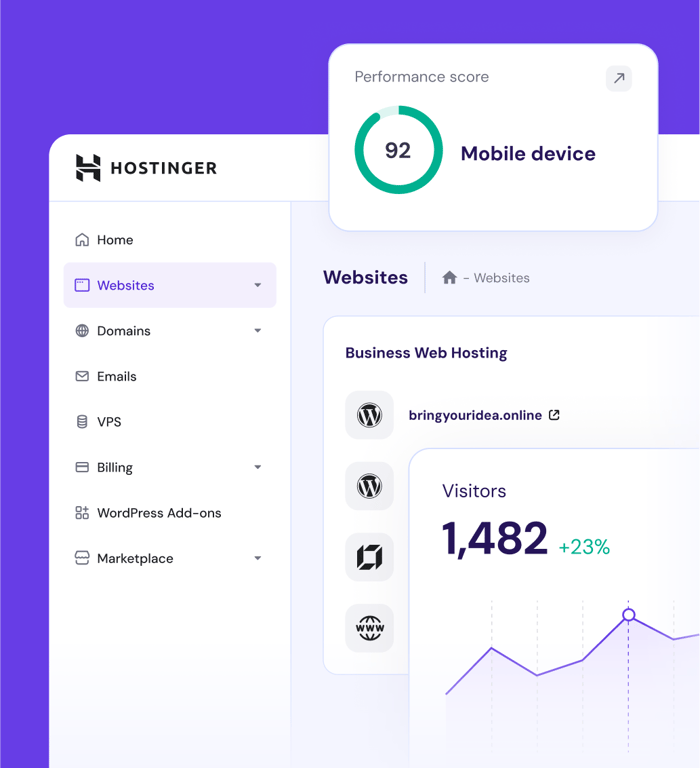 Hosting web