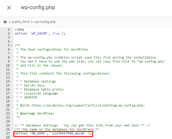 WordPress handmatig verwijderen. Bestandsbeheer in je hPanel en ga naar de public_html map.
