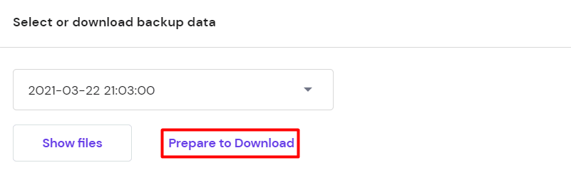 Downloaden voorbereiden in Joomla
