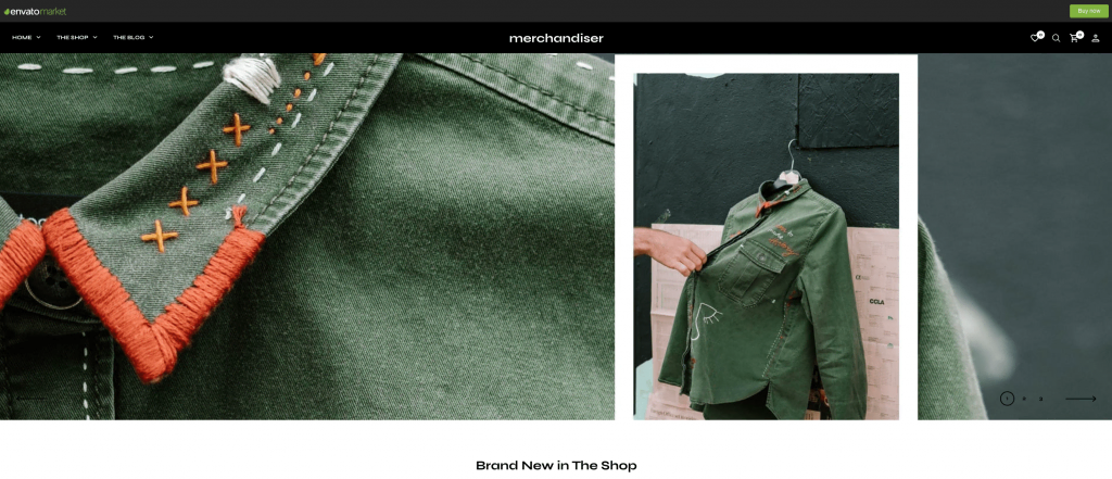 theme-wordpress-ecommerce Thème WordPress d'e-commerce Merchandiser