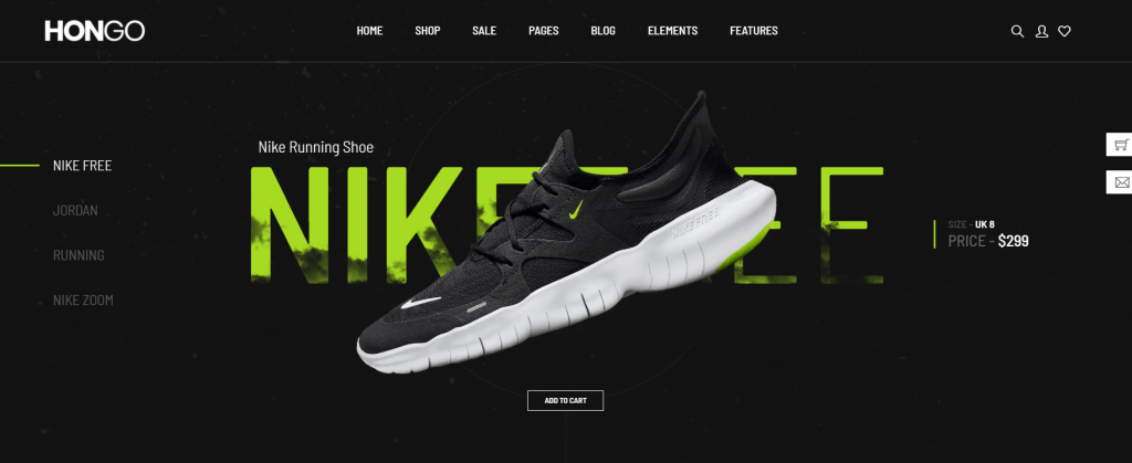theme-wordpress-ecommerce Thème WordPress d'e-commerce Hongo