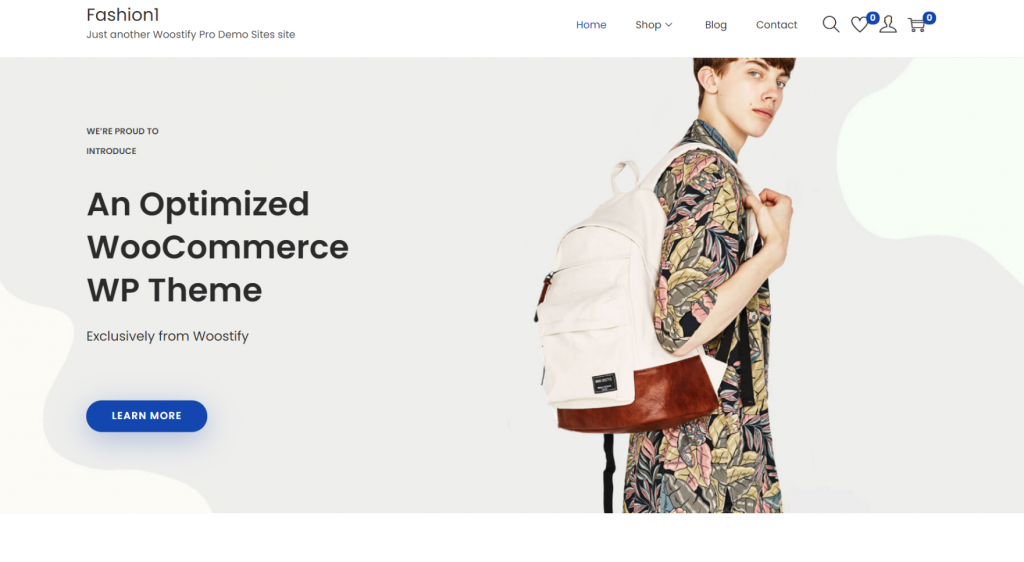 theme-wordpress-ecommerce Thème WordPress d'e-commerce woostify