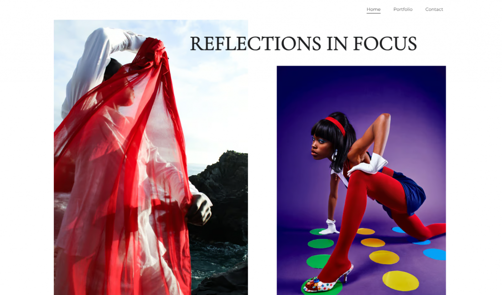 site-photographe Page d'accueil de Reflections In Focus